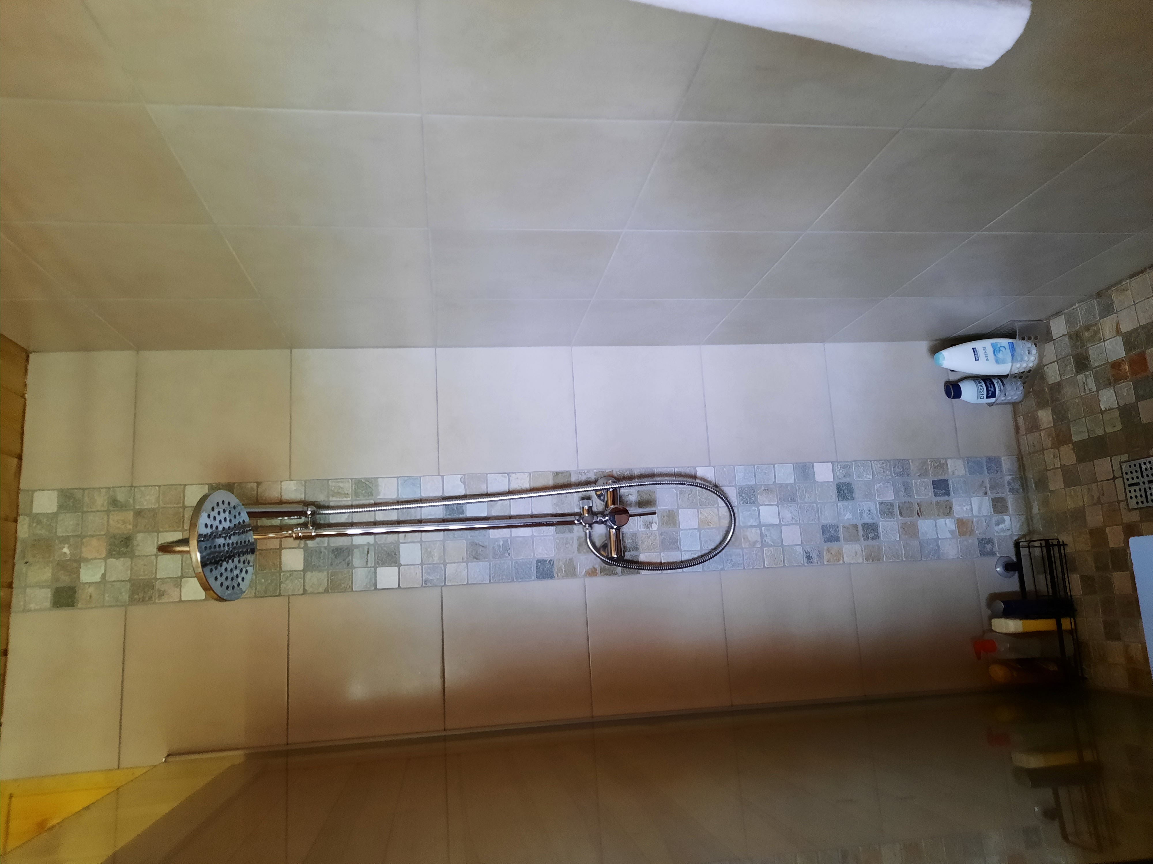 Douche à l'italienne